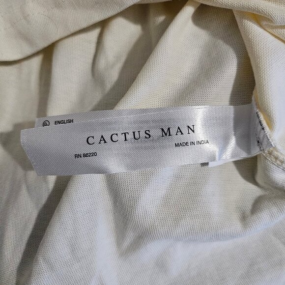 Cactus Man Men's Short Sleeve Graphic T-Shirt - Size M - Picture 9 of 9